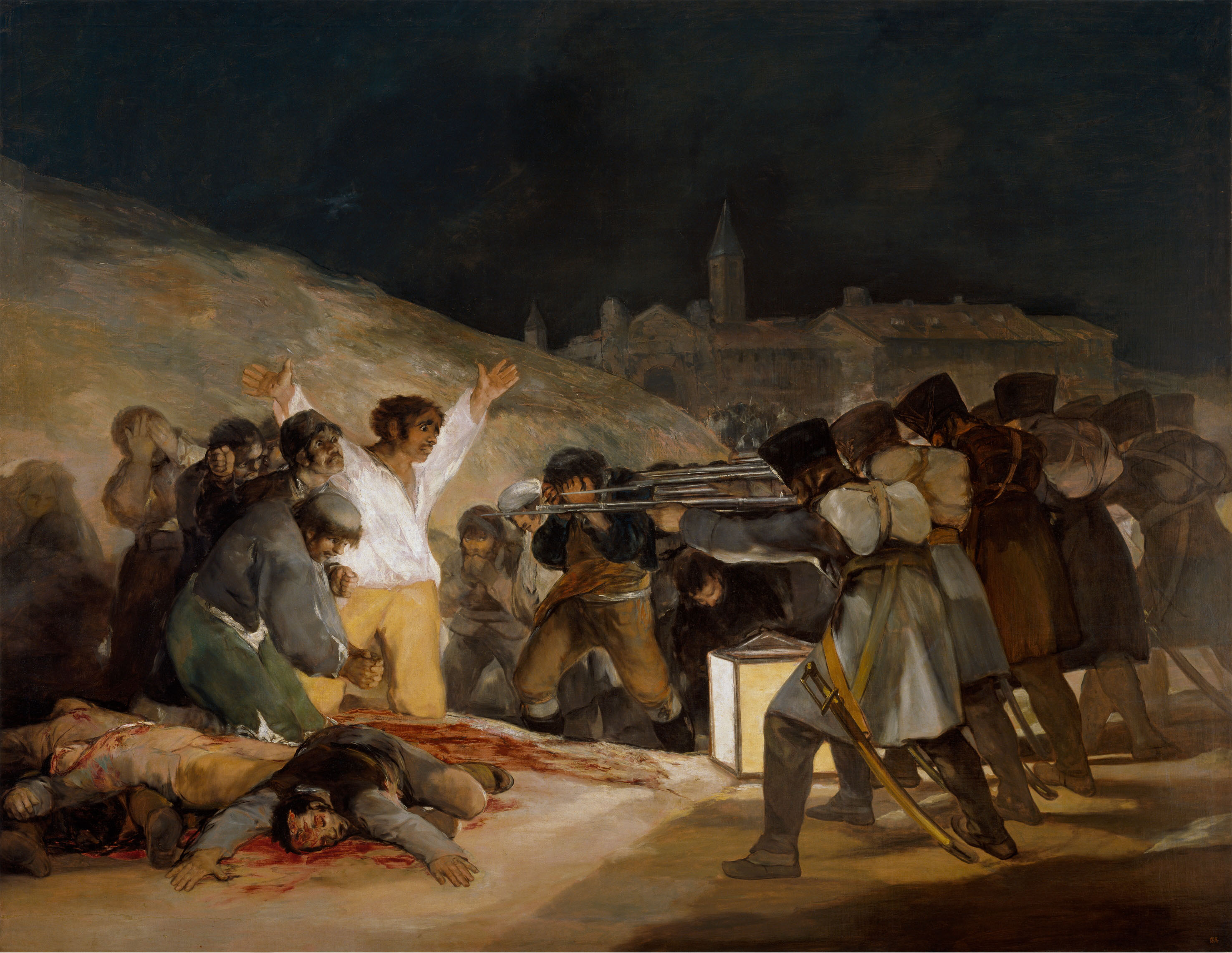 The 3rd of May 1808 in Madrid or “The exectutions”, Goya