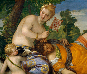Venus and Adonis, Veronese