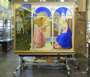 Restoration of The Annunciation by Fra Angelico